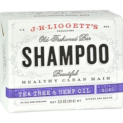 J.R. Liggett'S Old-Fashioned Bar Shampoo Tea Tree And Hemp Oil Formula - 3.5 Oz