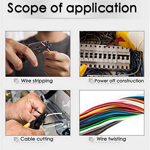Pinces stripper cutter cable crimper multi tools electrical repair B1 - 8