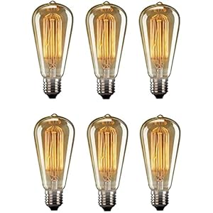 Gloeilampen Schroef Schroeflampen Gloeilampen Kleine schroef in E27 Vintage Gloeilampen E27 Filament Bulb LED Filament…