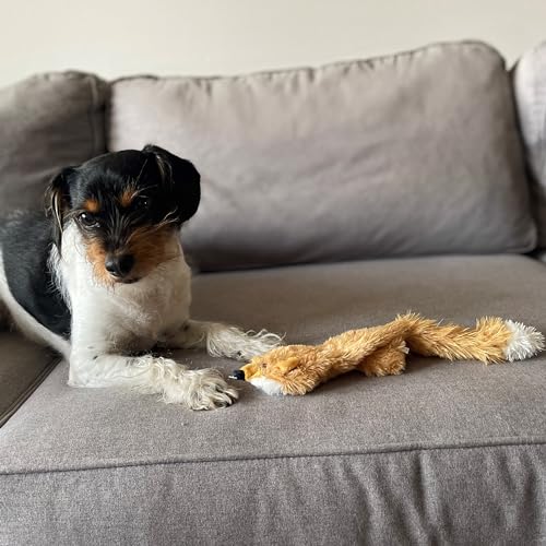 Brinquedo de pelúcia Skinneeez Mini Fox SPOT Ethical Pets, 30cm, multicolorido (5498)