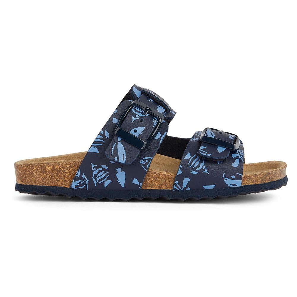 Geox Boys J Ghita Boy E Sandal, Navy Avio, 9 UK