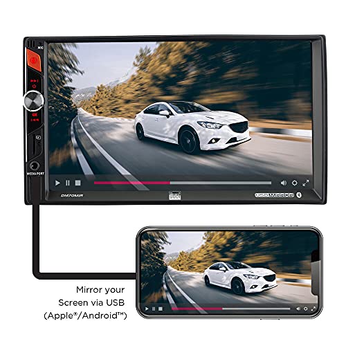Receptor de Medios Dual DM70MIR con Pantalla Táctil 7 pulgadas miniatura 2
