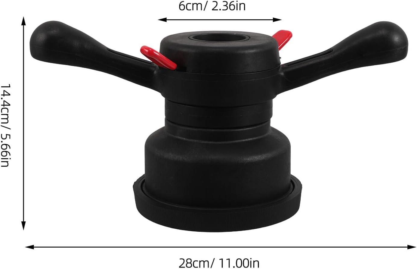 ibasenice Fast Tire Balancer Wing Nut 40×4mm Quick Release Wheel Hub Nut Tool for Automotive Tire Changing and Wheel Balancing