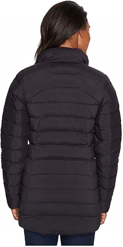 stretch midthigh down parka