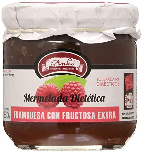 Anko Mermelada Frambuesa Con Fructosa Sin Az·Car Envase De 330 G 400 g