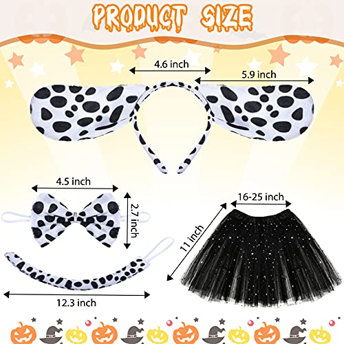 Set de 2 disfraces de perro dálmata para niñas miniatura 2