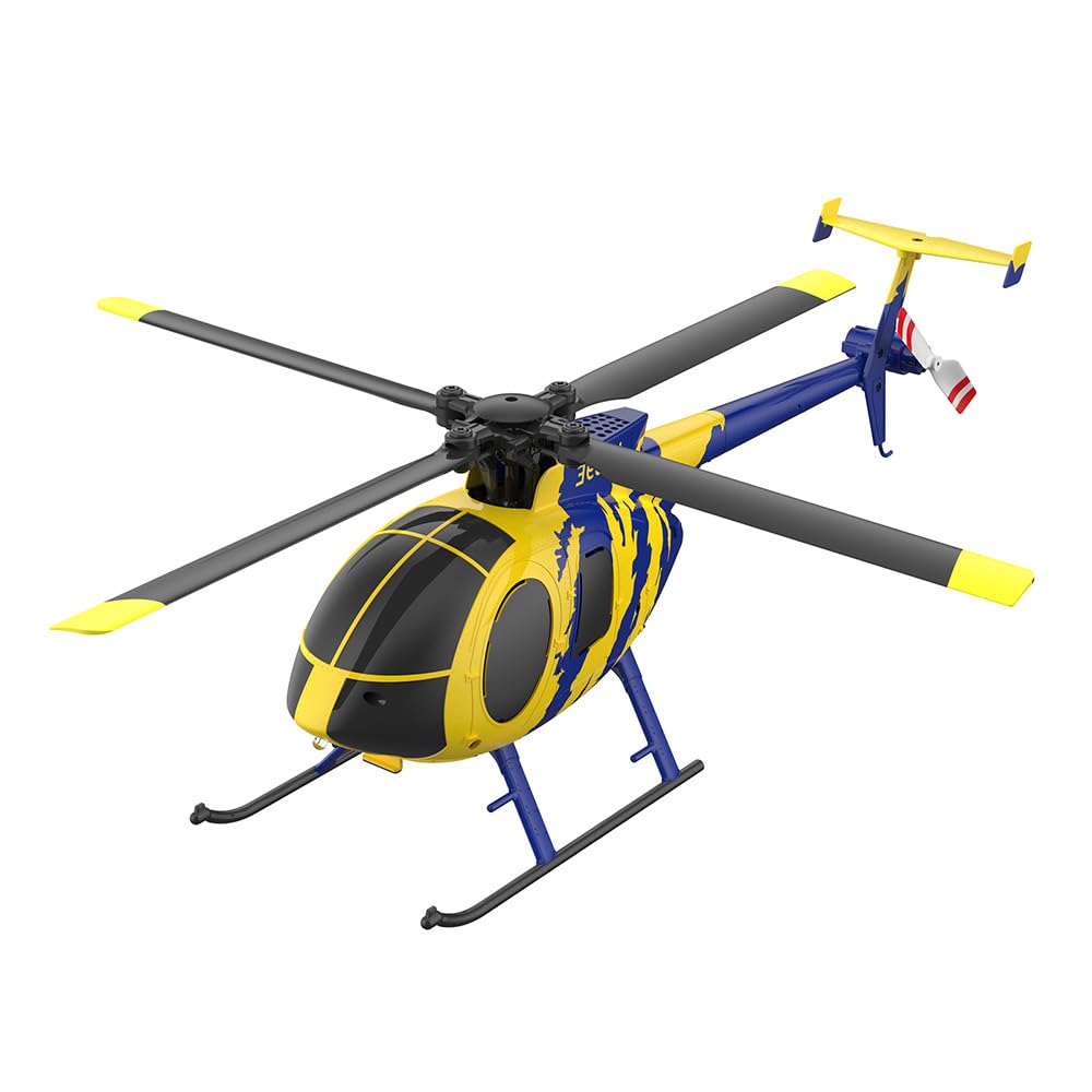 Torcster Hubschrauber Hughes MD-500E 6G 239mm RTF 2,4G Ferngesteuert 3D Anfänger Indoor Heli