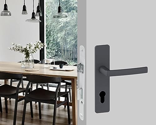 Yale Y50 Einsteckschloss, Achse für Schließzylinder, weiß, 40 mm