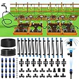 Bonviee 247FT Drip Irrigation System, Automatic Garden Watering System Kit with...