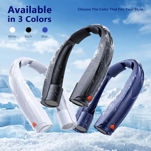 Portable Neck Fan with Reading Light - image 7