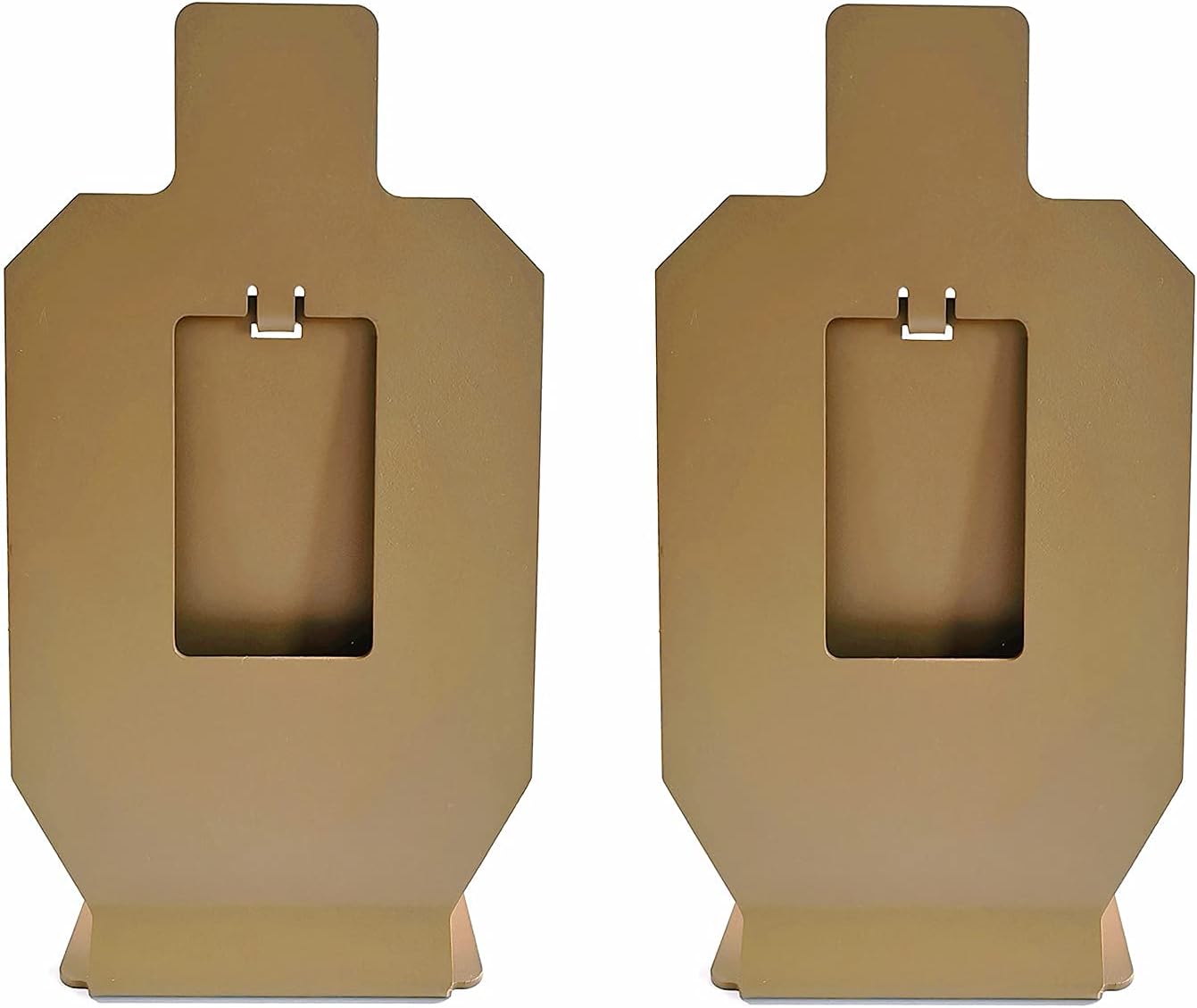 ATFLBOX Rotate The Metal Shooting Target for Airsoft BB Guns, Three Star and Silhouette