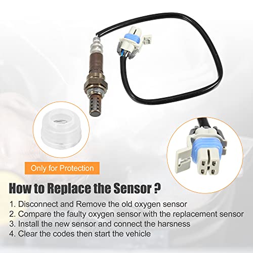 Sensor de Oxígeno Downstream para Chevrolet Silverado 3500 2002-2006 miniatura 6