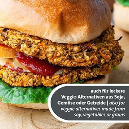 Westmark Hamburgermaker VARIO PLUS – Robuste Burgerpresse für Patties, individuelle Patty-Größen einstellbar, saubere Anwendung, auch für vegane Burger – ABS – Bild 7