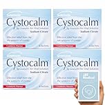 24 x Cystitis Relief Sachets 4g Cranberry Granules, Cystitis and UTI Treatment for Women, Urinary Tract Support, Pack of 4x6, JJH Guide
