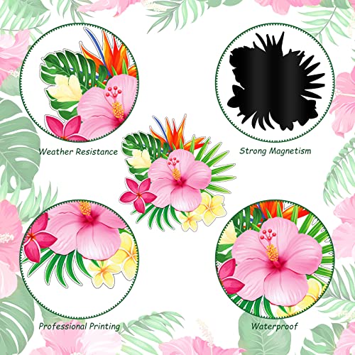 12 Imánes Decorativos Hawaii para Puertas y Refrigerador miniatura 3