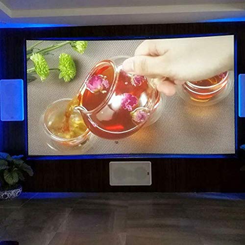 Pantalla Curva Fija 4K 200" Woven Transparente Acústica miniatura 4