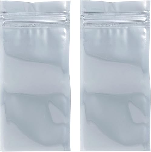 Bolsas antiestáticas ESD blindaje bolsas resellables, [para dispositivo electrónico GPU disco duro SSD HDD Motherboard] - 4x8 pulgadas/25 piezas