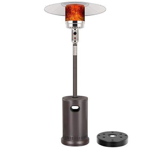 Hykolity 50,000 BTU Patio Heater with Sand Box, Table Design,
