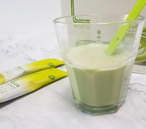 Miniatura 4 de Coreano Lookas9 Jeju Té Verde Latte Polvo Stick 30T Corea Home Cafe Home Coffeeshop Creamy Matcha Latte Polvo 0.67 oz* 30T