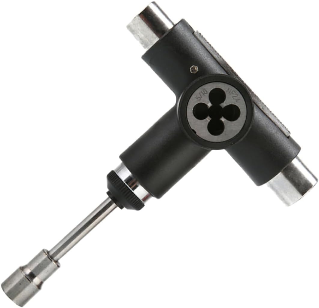 Skateboard Accessory T-Tool in-one Multi-Functional Portable Tool Heavy Duty for Skateboards Boards