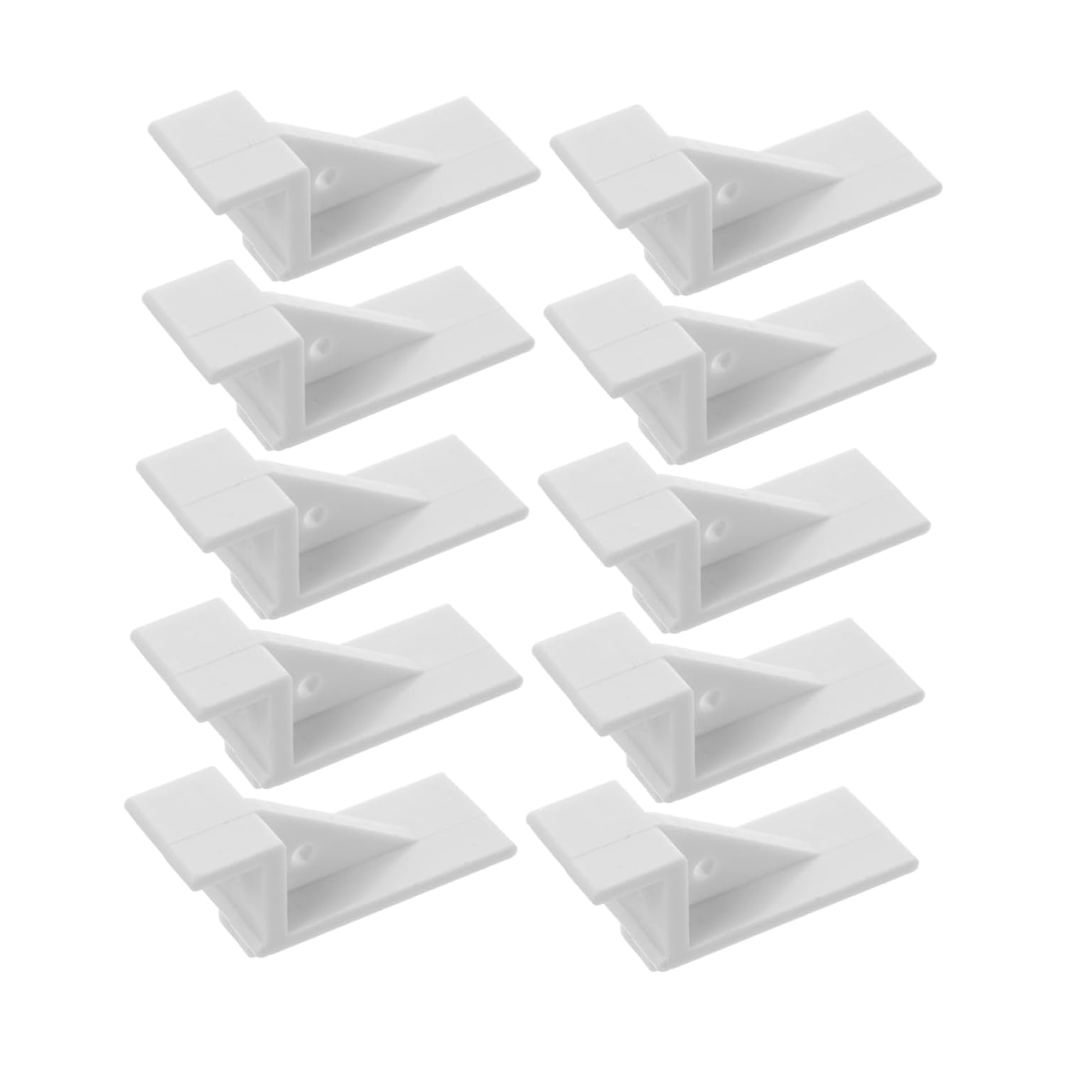 GLEAVI 30pcs Freezer Support Clamp Tool Fridge Part Refrigerator Accessory Fridge Clip Hooks Freezer Shelf Hooks