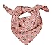 Bimba Rose poupée russe mélanger tête imprimée en pure soie écharpe bandanas dété bandanas 40 x 40 Pouces
