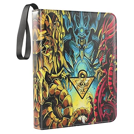 Card Binder for Yugioh Cards - 720 Pockets Trading Card Binder with 40 Removable Sleeves, 9 Pocket Card Holder Album Compatible with Yu-Gi-Oh Cards ( SOR）