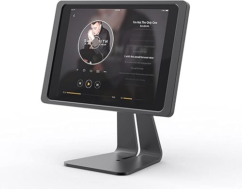 Miniatura 3 de Soporte magnético en el escritorio con funda de carga A6 para iPad mini (A17 Pro, A15 Bionic) de 8.3 pulgadas, forma clásica de L, base de metal