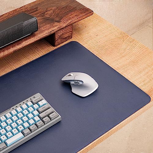 Tapis de souris XXL Ruby Lil, sous-main bureau 120x60 cm étanche double face