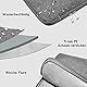 AIPIE Laptoptasche 17 17,3 Zoll Schutz Laptophülle mit Griff 2 Fach Notebooktasche Acer, Asus, Dell, HP, Lenovo Laptop Tasche Damen Mann Geschäftsreise Arbeit Aktentasche Hülle