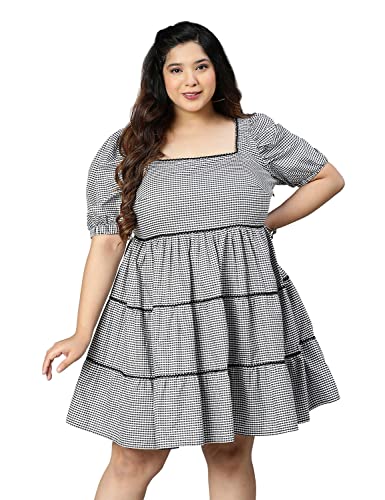 Image of oxolloxo Women Regular Fit Casual Dress