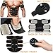 SPORTLIMIT Abs Stimulator, Abdominal Toning Workout for Abdomen/Arm/Leg,Workout Equipment for Men Women,10 pcs Free Gel Pads