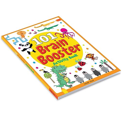 101 Brain Booster Activity Book: Fun Activity Book For Children | Puzzles, Games, Educational activities | Ages 5 and up | 2 hours of fun time