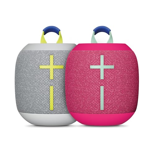 Ultimate Ears WONDERBOOM 4 Portable Waterproof Bluetooth Speaker +WONDERBOOM 4 Portable Waterproof Bluetooth Speaker With Big Bass Dustproof Floating Speaker With 40 m (131ft) Range