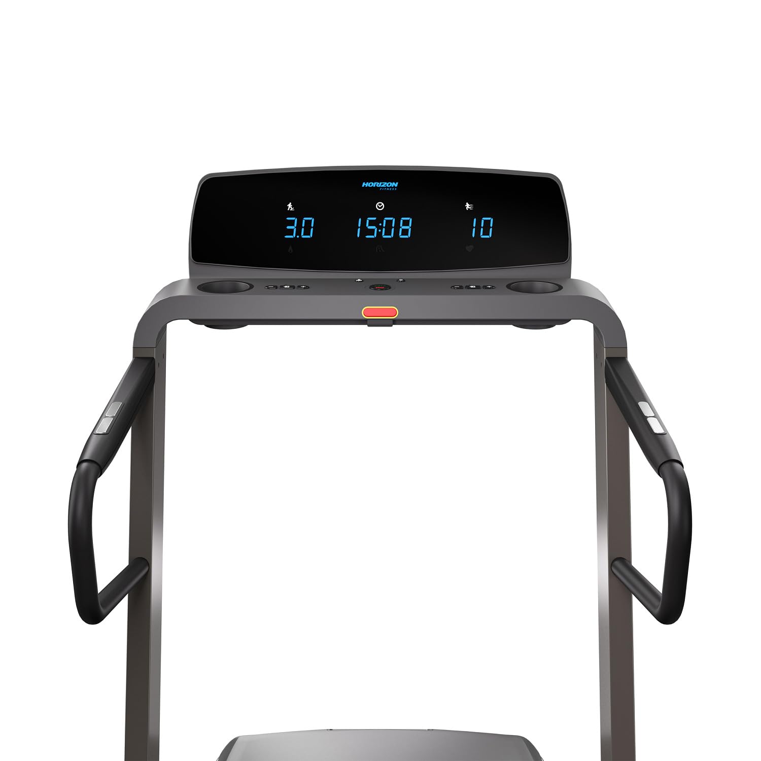 Horizon Fitness Laufband Omega Z Dark Edition mit neuartigem Rahmendesign für mehr Lauffreiheit und herzfrequenzbasierter PulseTrain Technology