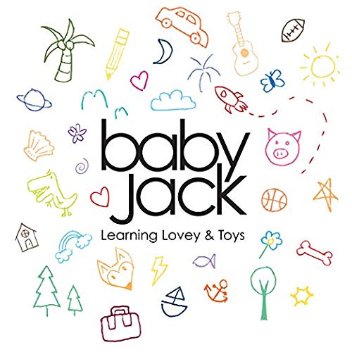 Baby Jack & Co. Sensory, Educational & Closed Ribbon Tag Lovey Blanket with Security Plush: 10"X10" (Baseball)