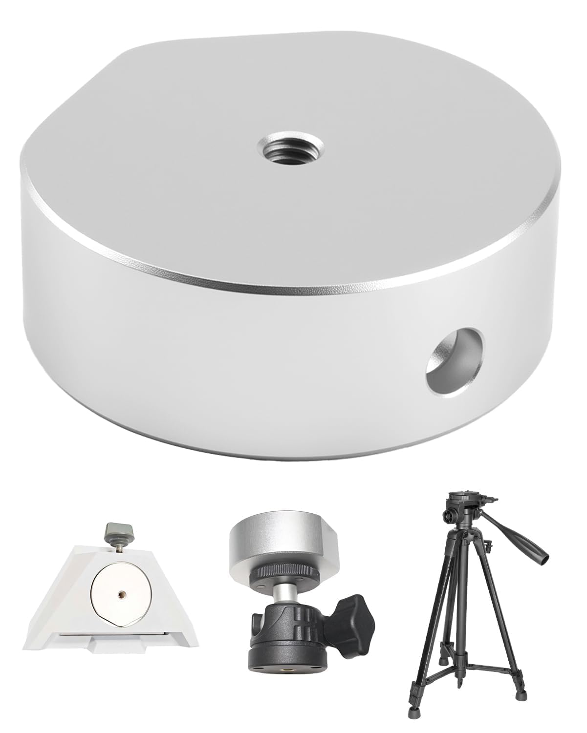 Starlink Mini Adattatore Supporto per Treppiede in Lega di Alluminio Mini Supporto Starlink con Filettatura da 1/4"-20 Compatibile con Treppiede Camper Guida Arca Morsetto e Supporto per Esterni