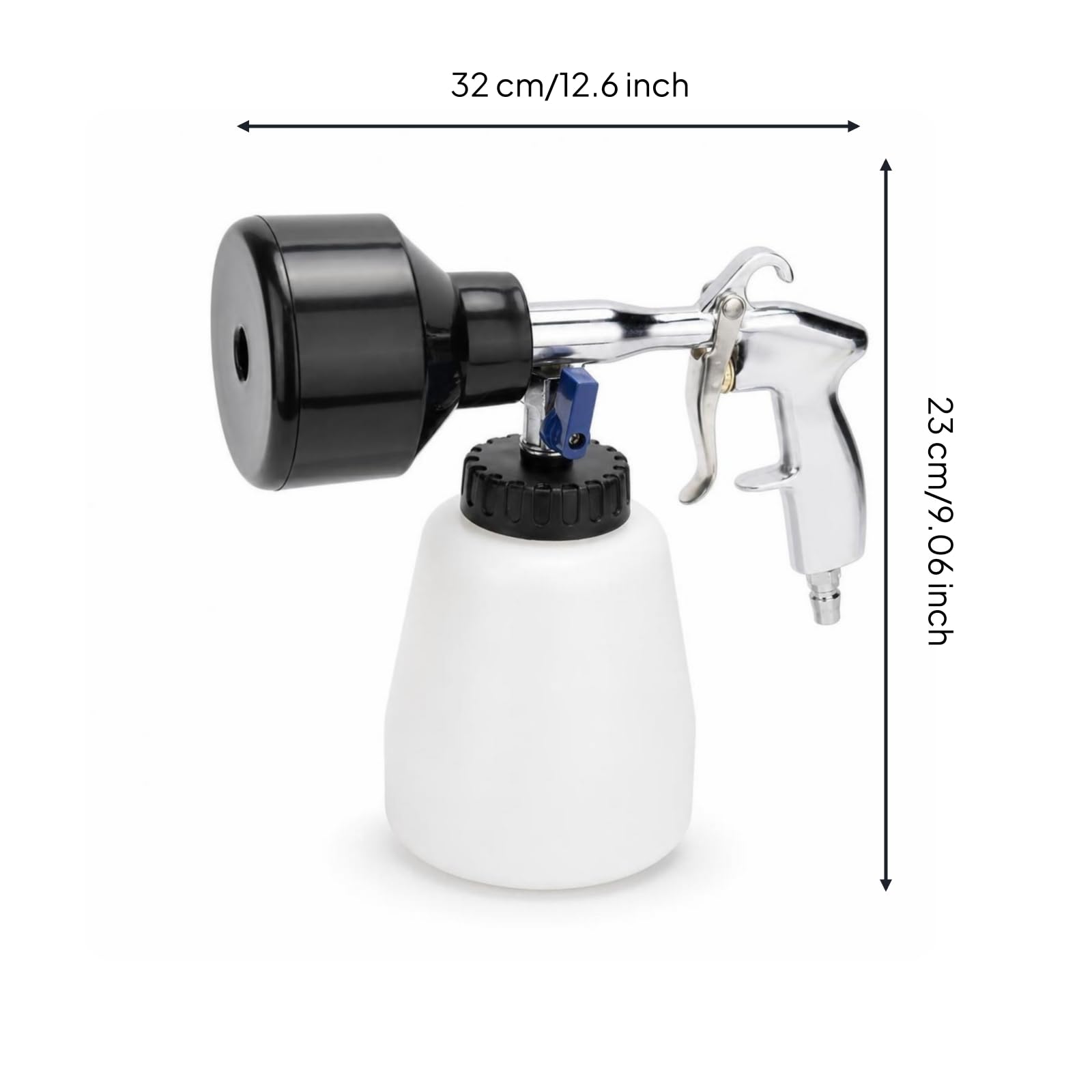 Automotive Reinigungspistole Druckluft Blaspistole Luftdüse Ausblaspistole für Professionelle Aufbereitung mit Präziser Luftführung Und Bequemem, Style to 2