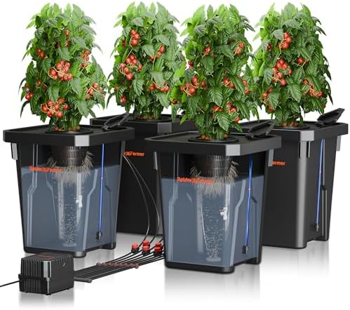 SPIDER FARMER DWC Sistema de Cultivo Hidropónico con 27 litros/7 ...