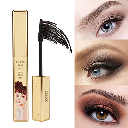 ONLYOILY 4D Silk Graft fiber Lash Volumizing y Waterproof Mascara Black