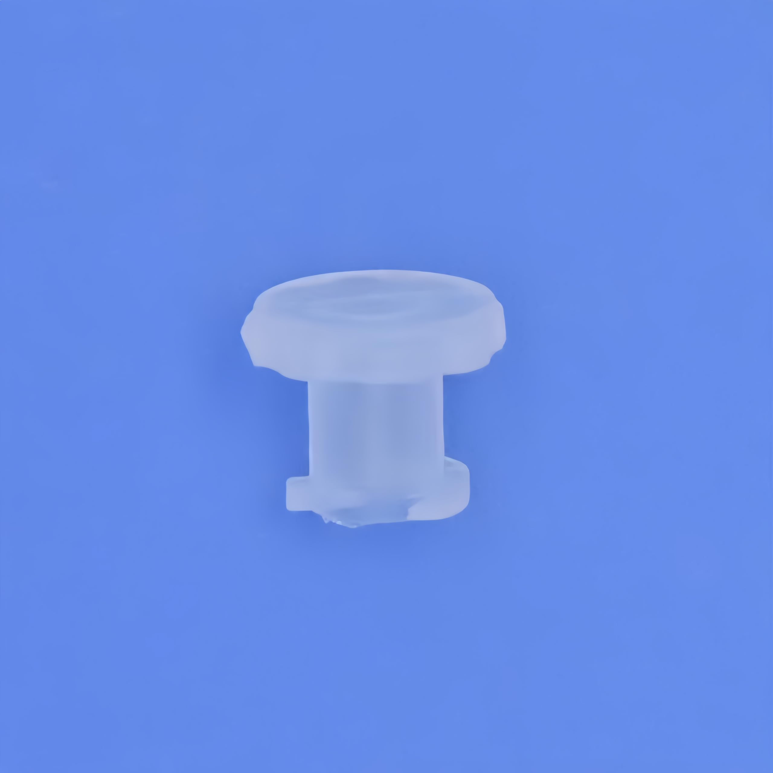 Hynec 25pcs Female Luer Lock Tubing Adapter Cap for Secure Twist-Lock Connection - Food-grade, Chemical-resistant Polypropylene for Laboratory and