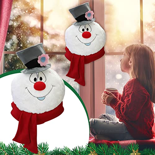 Couronne de Noël bonhomme de neige, le cadeau de décoration idéal