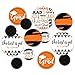 Orange Grad - Best is Yet to Come - 2019 Graduation Party Giant Circle Confetti - Orange Grad Party Decorations - Large Confetti 27 Count