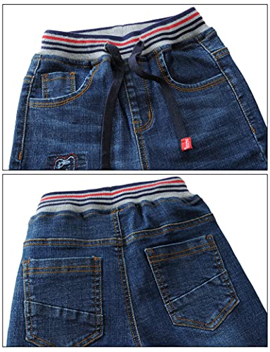 Pantalones rectos para niños de cintura media para edades de 3 a 14 2