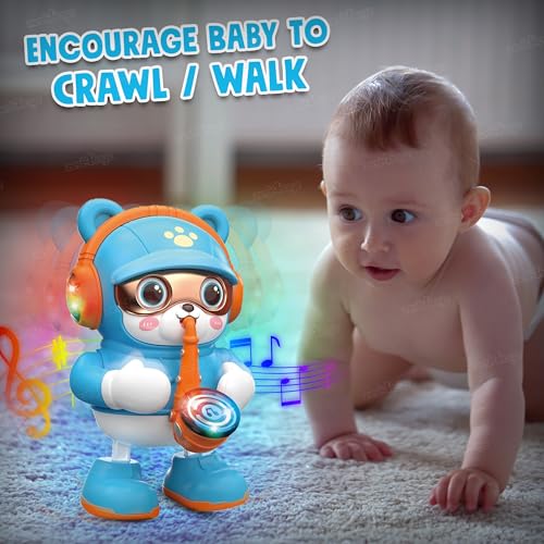 Image of Zest 4 Toyz Musical Toys for Kids Toys with Light & Sound Toys and Swinging Motion Crawling Baby Toy Birthday Gift for Kids Boys and Girls 12 Months+