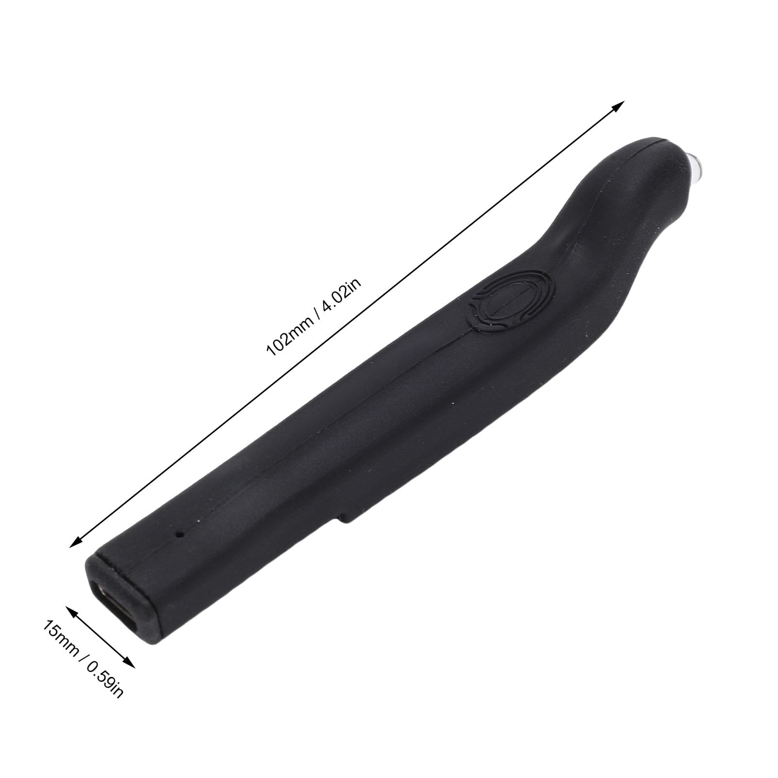 Fockety Lampada per extension ciglia Lash Light for Tweezer, lampada portatile senza fili a polimerizzazione rapida per extension ciglia, mini lampada portatile in silicone per