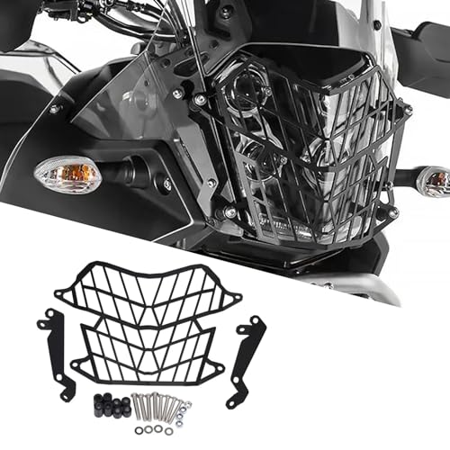 For Tenere 700 T7 Tenere700 2019-2020-2021-2022-2023-2024 Motorcycle Headlight Guard Cover Protection Grill Motorcycle Accessories