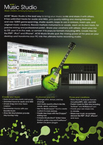 Sony Acid Music Studio 8.0 [Old Version] #TOP1