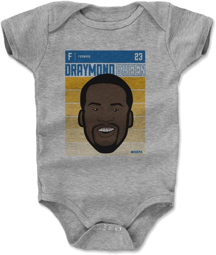 500 LEVEL Draymond Green Fade Golden State Warriors One-Piece Infant Bodysuit