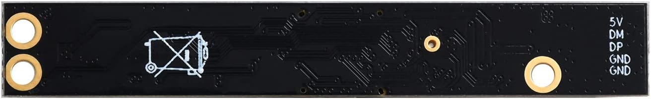 waveshare OV5640 5MP USB Camera Module Auto Focus Camera Webcam Board for Raspberry Pi,Jetson Nano,PC, 68° Field of View 1080P Video Recording,Supports Windows Linux